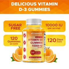 Vitamatic frasco abierto con gomitas que resalta facilidad de acceso diario