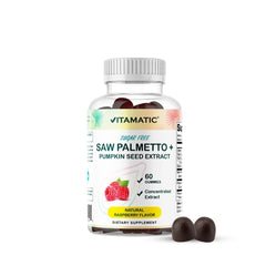 Vitamatic envase frontal mostrando fórmula vegana y sin azúcar