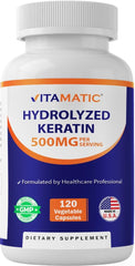 Vitamatic frente del envase mostrando 120 cápsulas y beneficios visibles