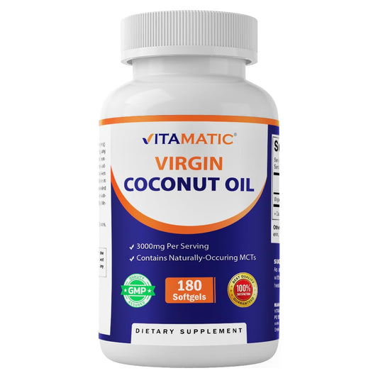 Vitamatic frasco frontal mostrando diseño y cantidad, conveniente para stock