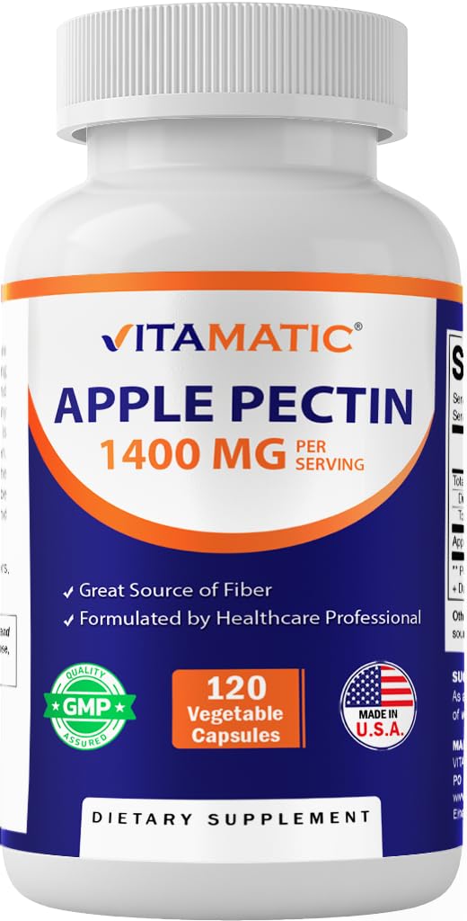 Vitamatic frente del envase mostrando información de pectina y cantidad