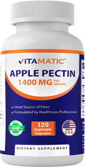 Vitamatic frente del envase mostrando información de pectina y cantidad