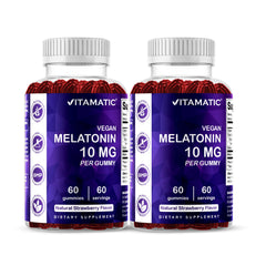 Vitamatic frente del frasco fresa mostrando el empaque y beneficio práctico