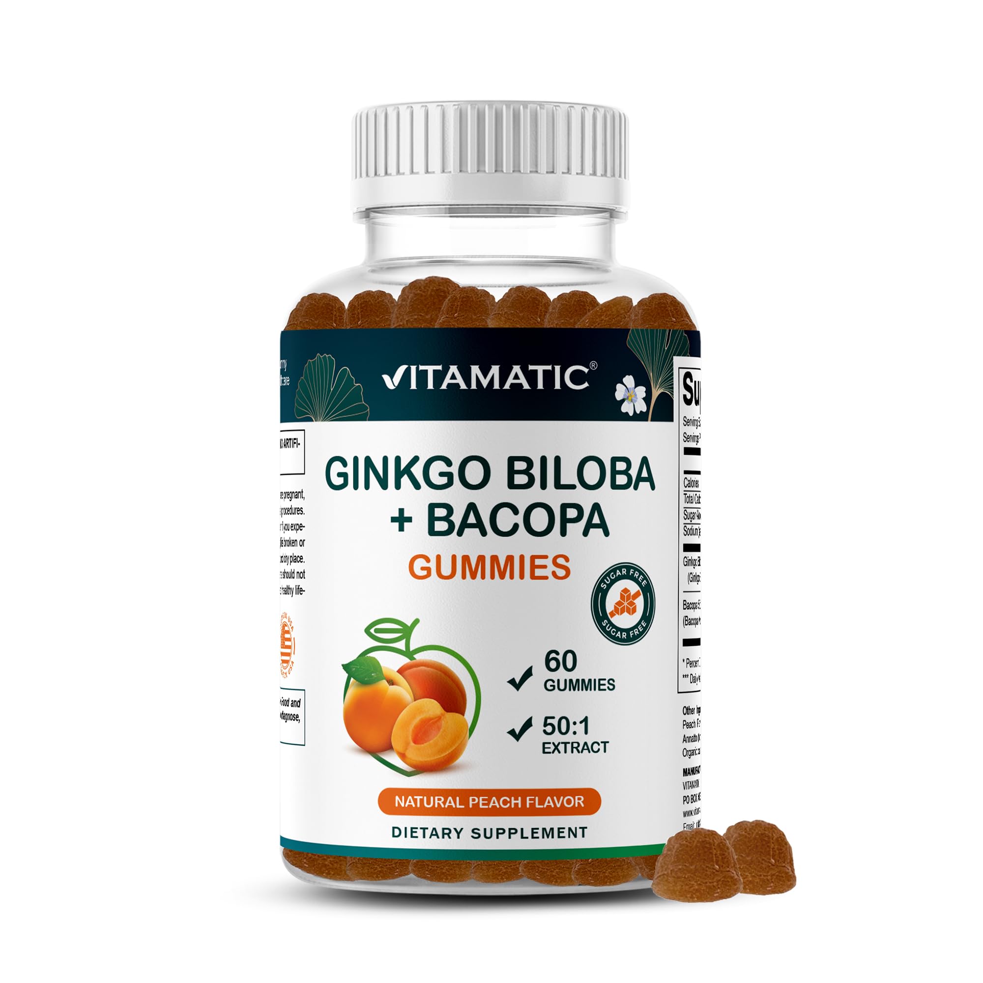 Vitamatic frente del envase mostrando gomitas y beneficio para rutina diaria