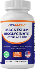 Vitamatic envase frontal mostrando diseño y fuerza de fórmula
