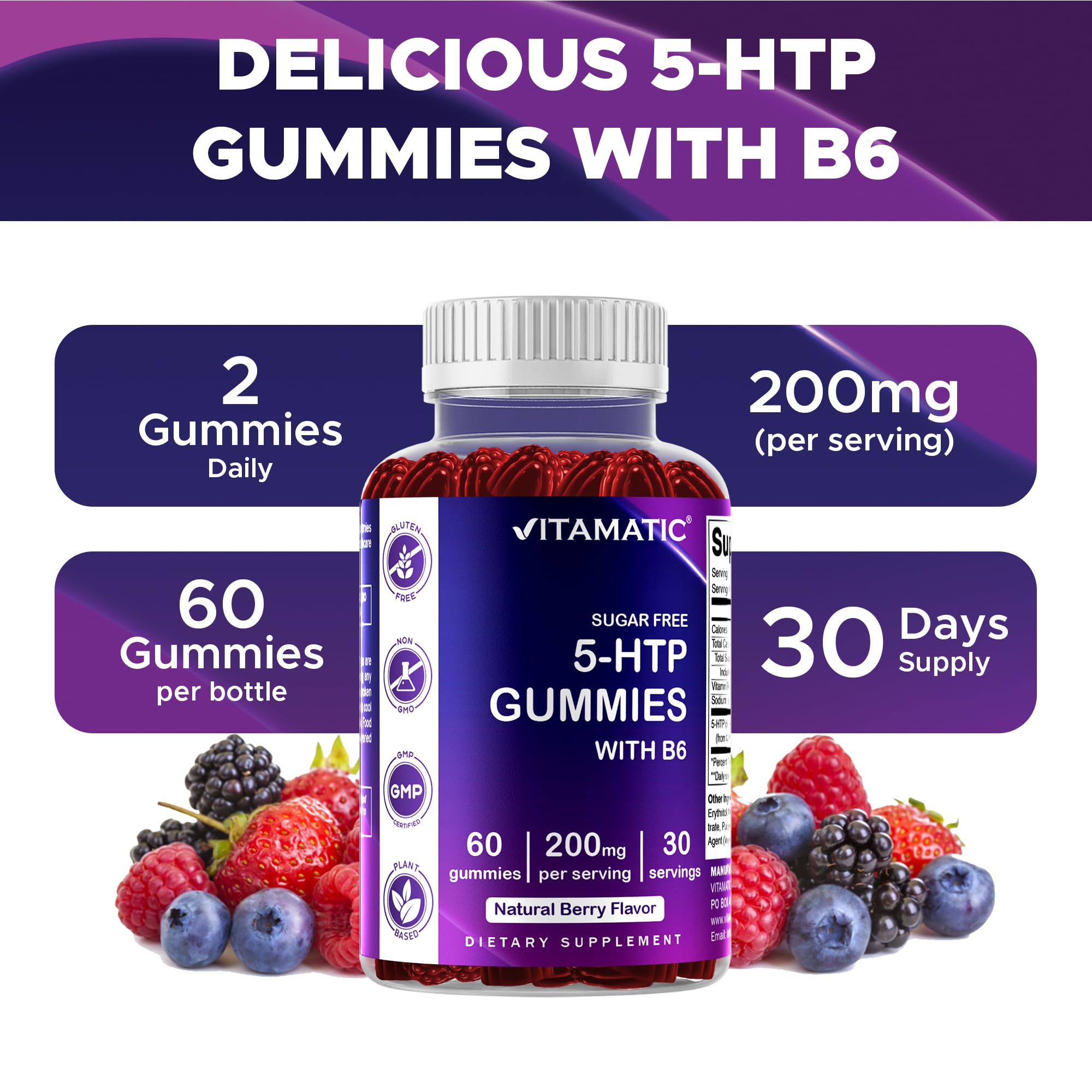 Vitamatic gomitas sobre encimera en cocina, fáciles para tomar diario