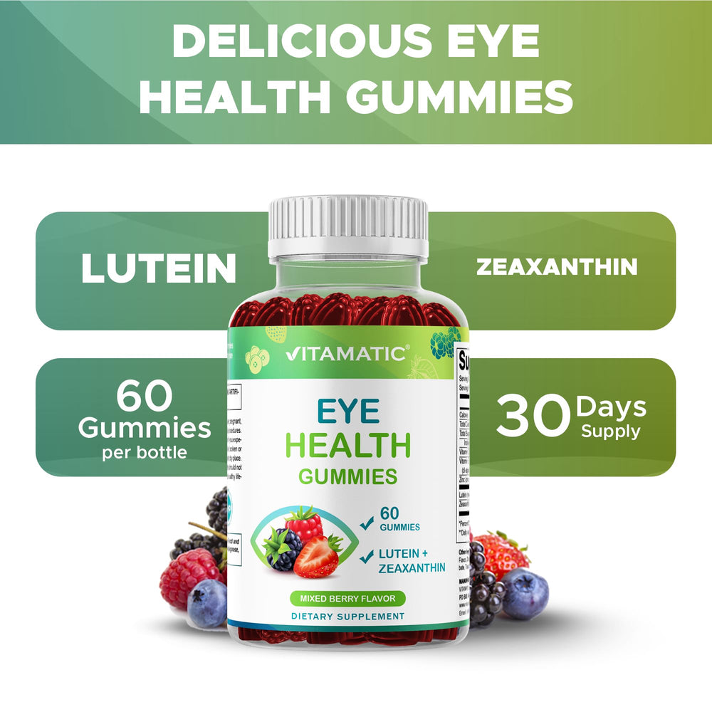 Vitamatic gomitas mezcladas sabor berry, atractivas y sin colorantes artificiales