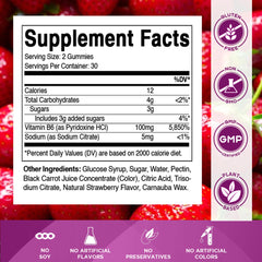 Vitamatic textura de gomitas pectinadas detalle apetitoso