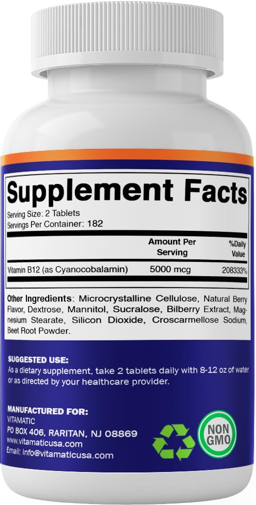 Vitamatic lista de ingredientes limpios y sin alérgenos detallada