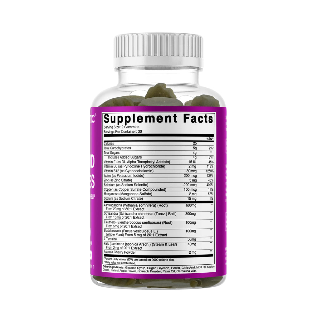Vitamatic kelp y otros ingredientes naturales usados en la fórmula