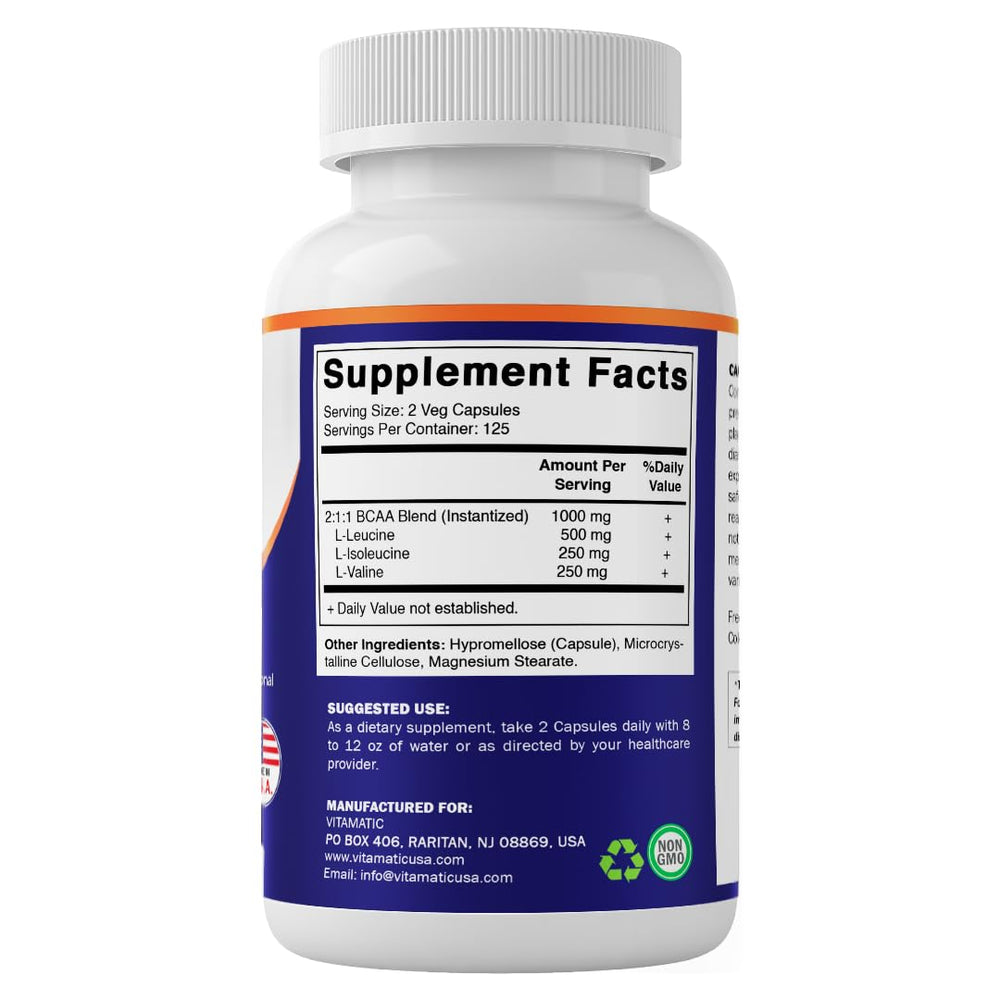 Vitamatic iconos de ingredientes limpios en empaque, destaca ausencia de alérgenos