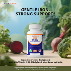 Vitamatic mezcla de espinaca brócoli remolacha kale que complementa hierro
