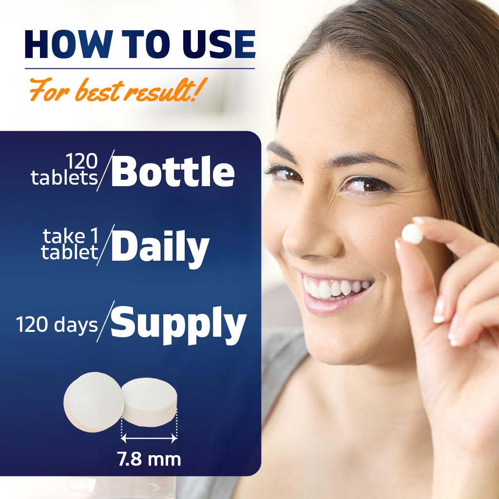 Vitamatic mano sosteniendo una tableta para indicar tamaño y conveniencia
