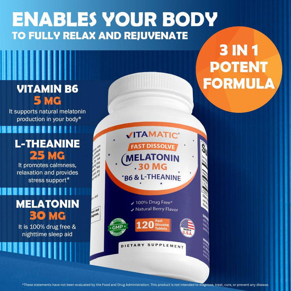 Vitamatic mano sosteniendo tableta para fácil administración