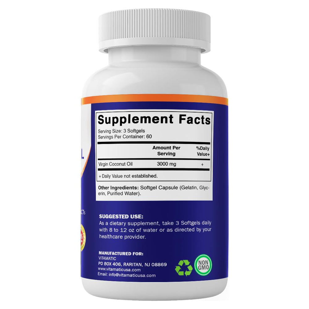 Vitamatic lateral del envase con información nutricional legible y clara