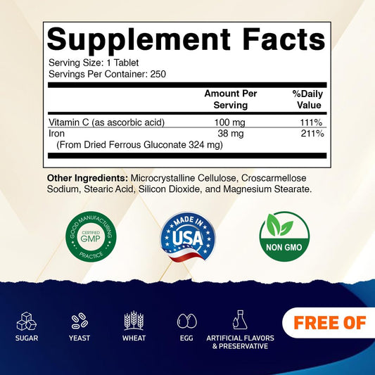 Vitamatic primer plano de tabletas fáciles de tragar con textura suave