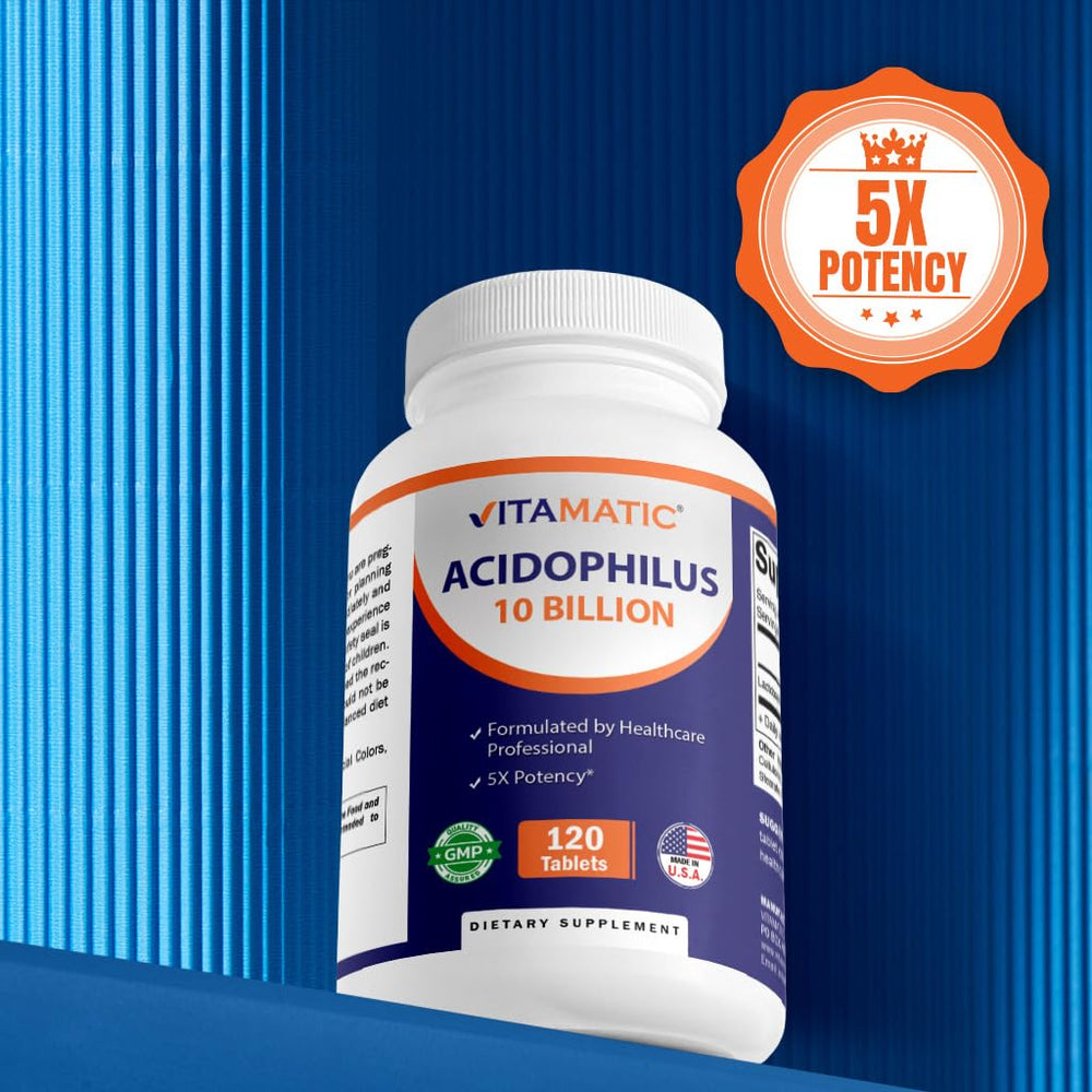 Vitamatic comparación de tamaño para mostrar la escala de las tabletas