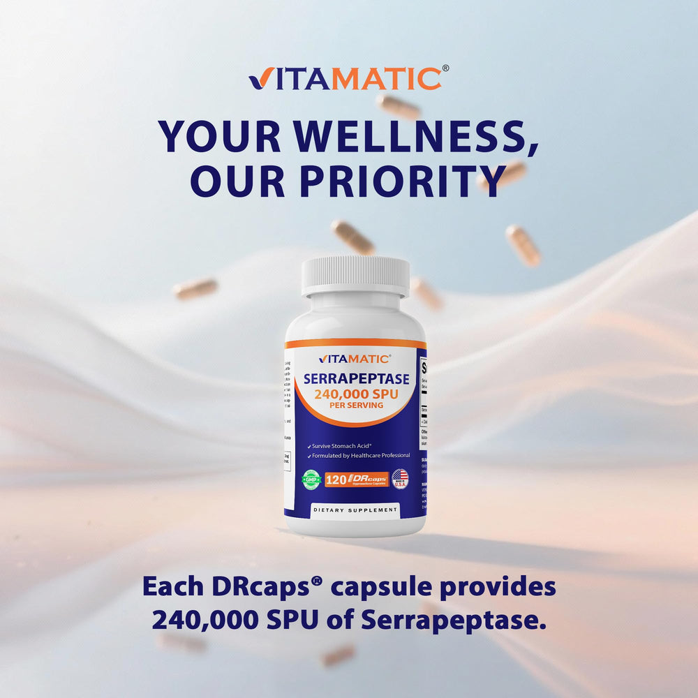 Vitamatic polvo del ingrediente activo ilustrando pureza y alta concentración