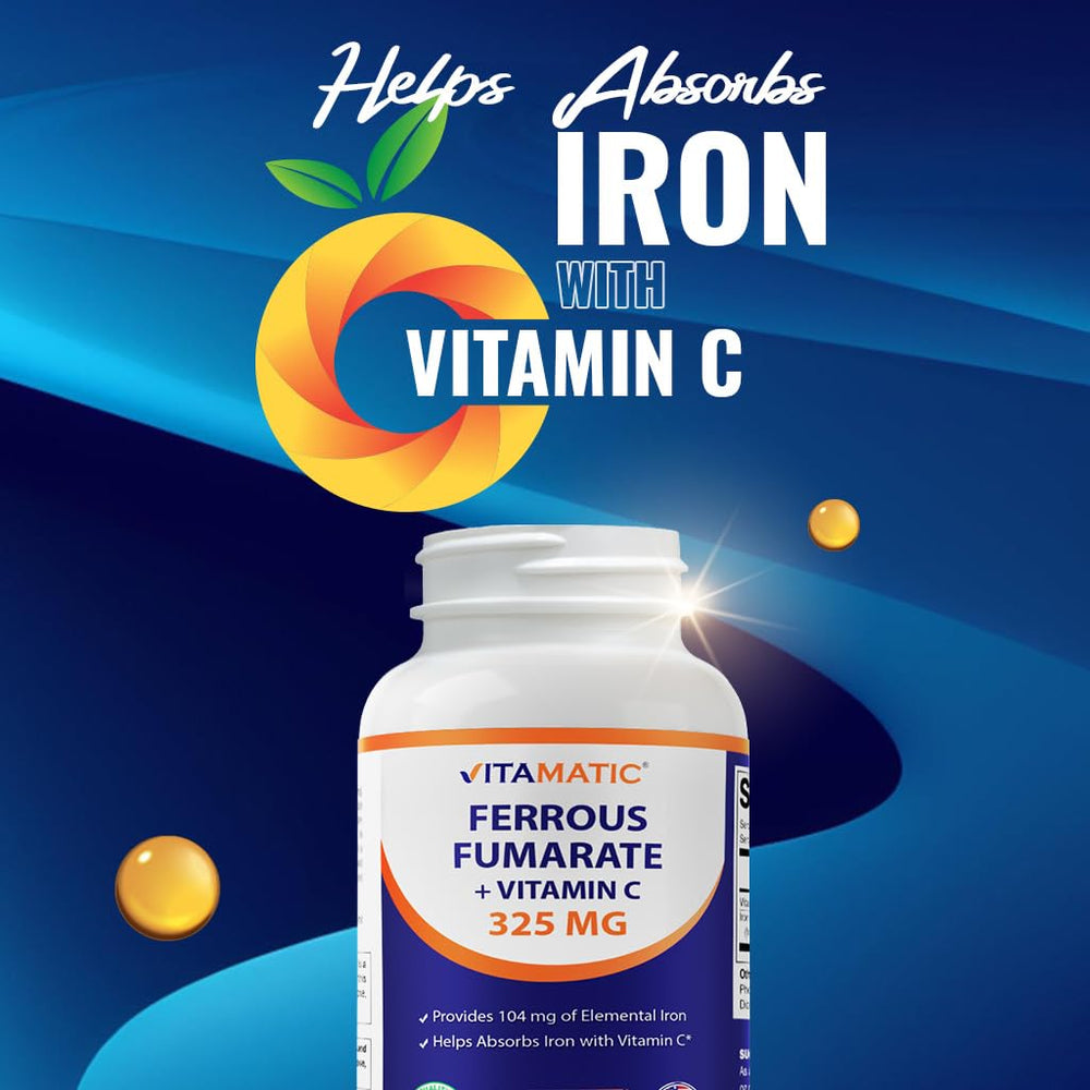 Vitamatic comprimido junto a un vaso en mesa de cocina representando uso diario