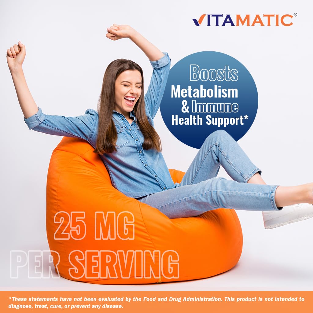 Vitamatic empaque lateral resalta certificaciones y ausencia de aditivos