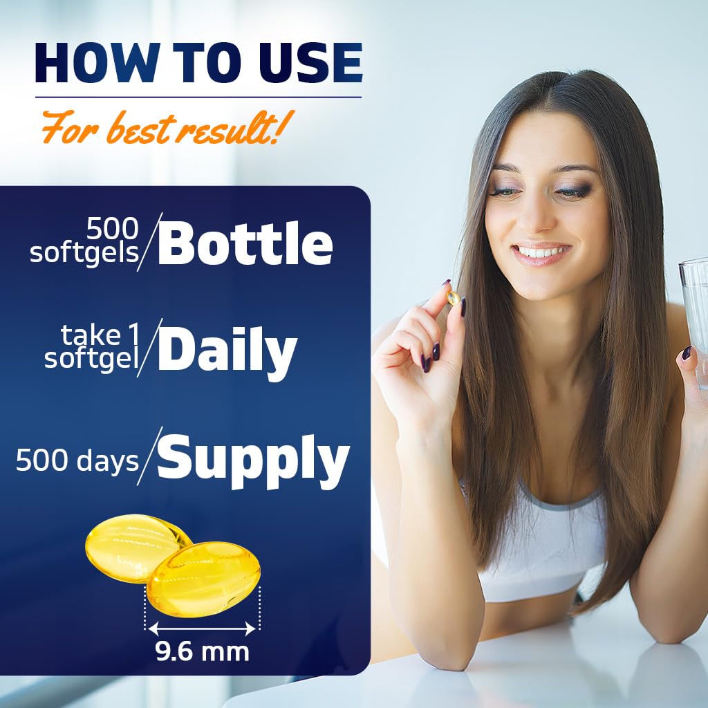 Gota de aceite de oliva extra virgen y cápsula Vitamatic para mejor absorción