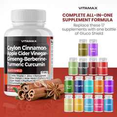 Vitamax caja abierta con cápsulas alineadas, presentación ordenada y uso diario