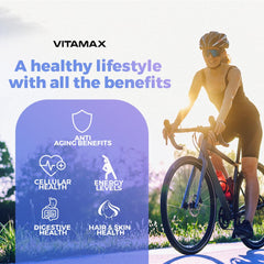 Vitamax etiqueta con certificaciones y control de calidad