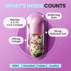 Vitamax cápsula al tomarla indicando comodidad y fácil ingesta