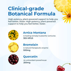 VitaMedica cápsula de bromelina vista cercana destacando pureza