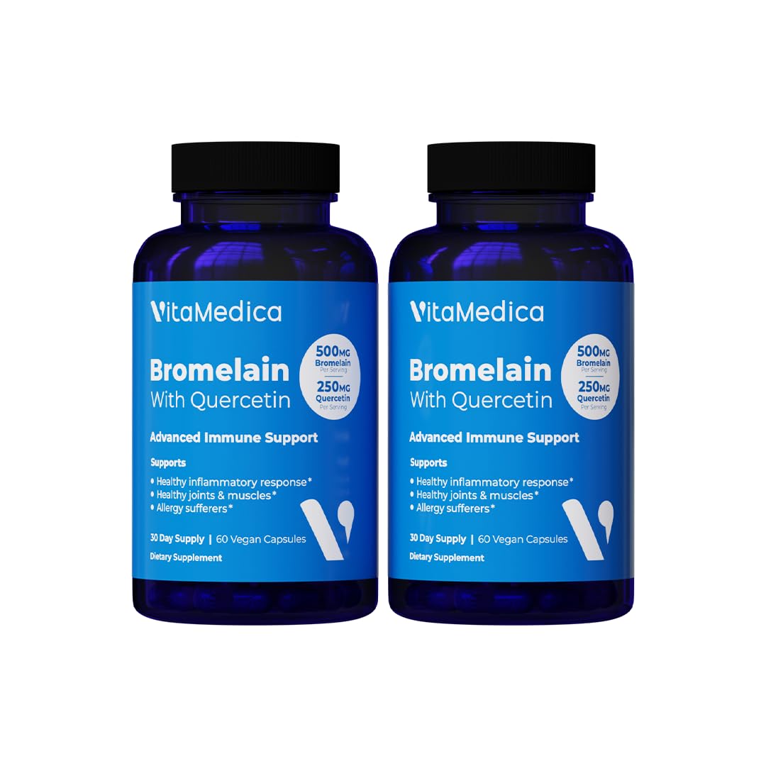 VitaMedica vista frontal del envase destacando dosis y cápsulas, ayuda a identificar producto