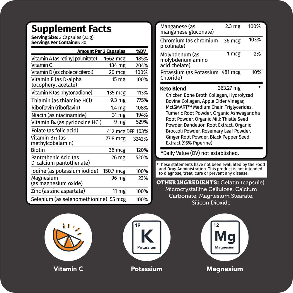 Vitamin Bounty cápsulas textura y forma fáciles de tragar para uso diario