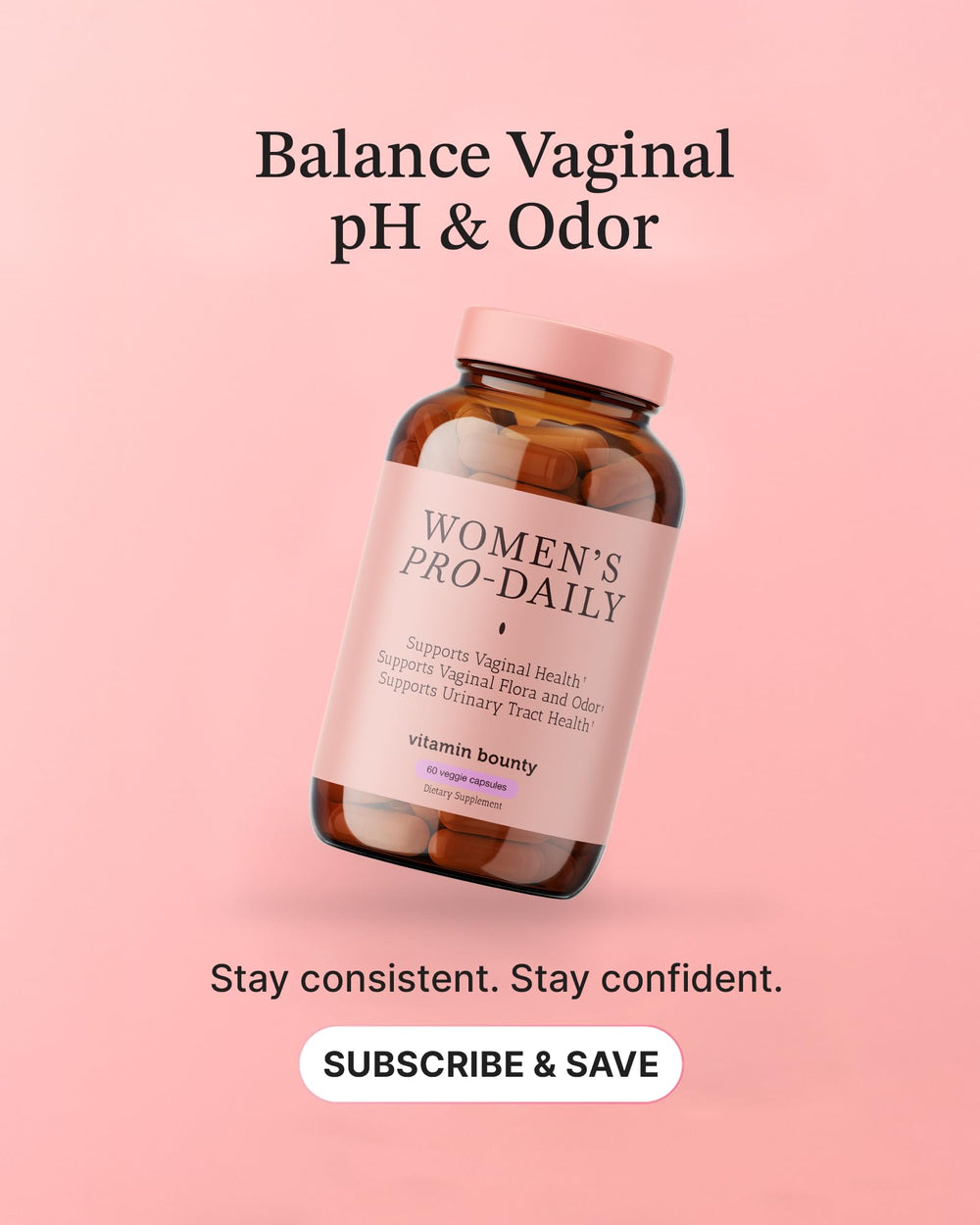 Vitamin Bounty sellos de certificación que transmiten control de calidad
