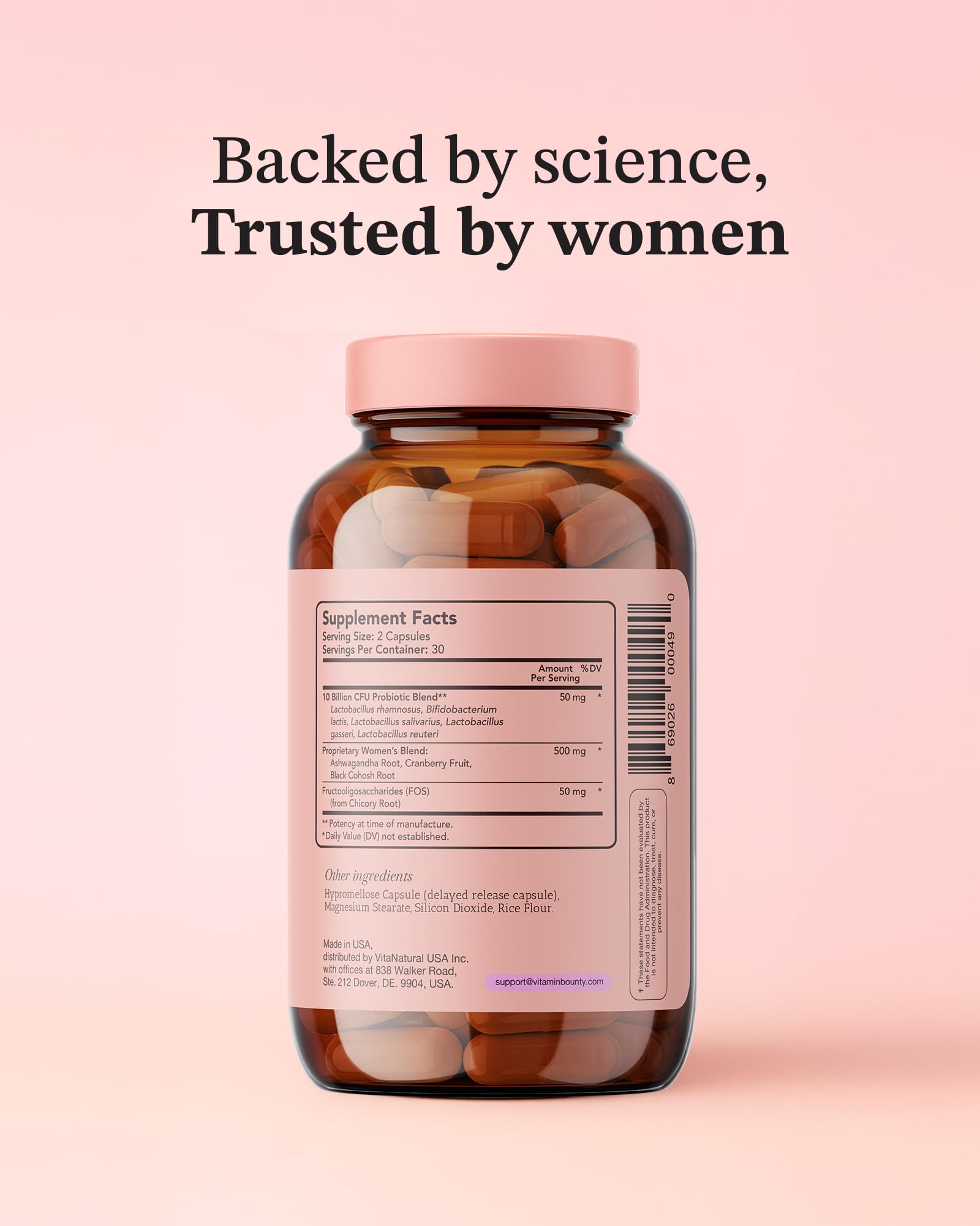 Vitamin Bounty mujer en entorno cotidiano mostrando bienestar íntimo diario