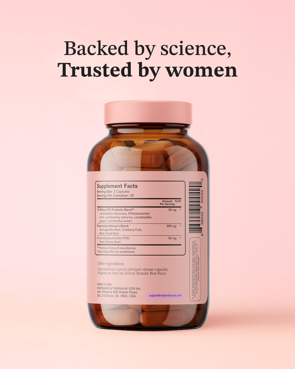 Vitamin Bounty mujer en entorno cotidiano mostrando bienestar íntimo diario