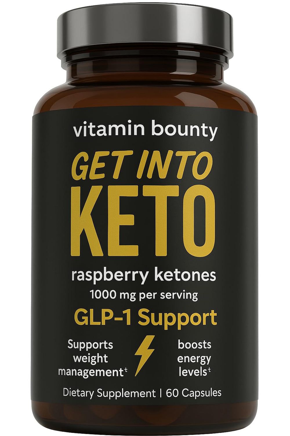 Vitamin Bounty frente del envase mostrando diseño y beneficios