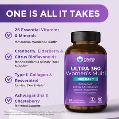 Vitamin World envase abierto con capletas listo para toma diaria