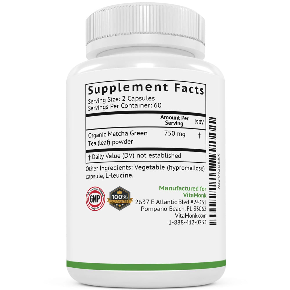 VitaMonk etiqueta nutricional clara sin rellenos artificiales