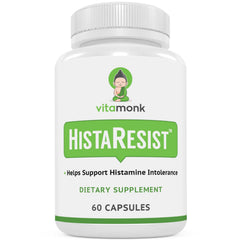 VitaMonk HistaResist frente del envase mostrando la etiqueta y beneficios