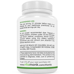VitaMonk HistaResist ingredientes naturales sobre fondo neutro informativo