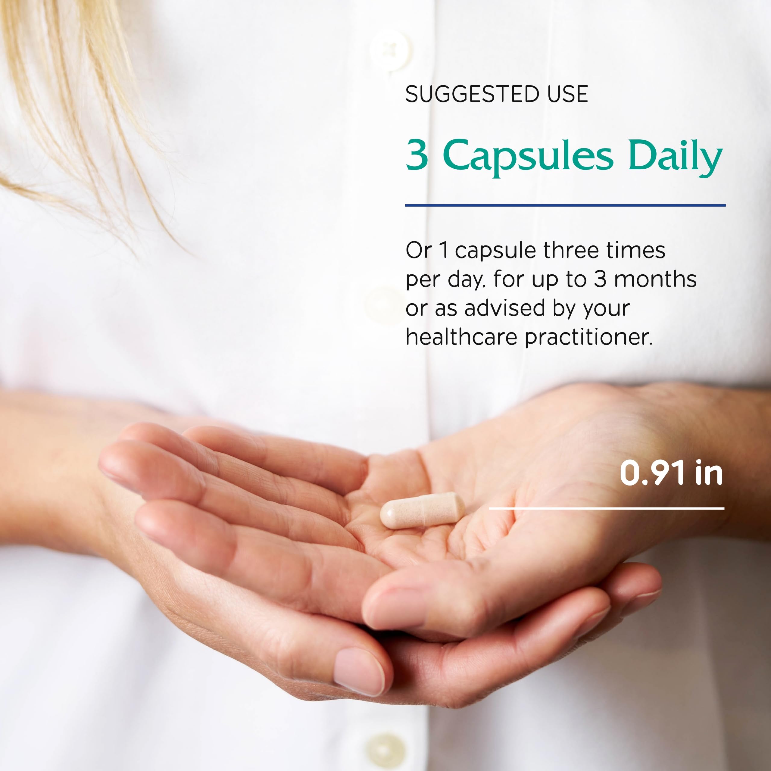 Vitanica Motilidad del Colon: tomando cápsulas para apoyo diario