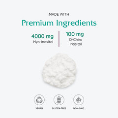 Caja con branding de Vitanica Optinositol para fertilidad y bienestar.