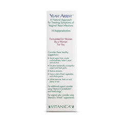 Vitanica Yeast Arrest detalle de textura de manteca de cacao, suavidad protectora
