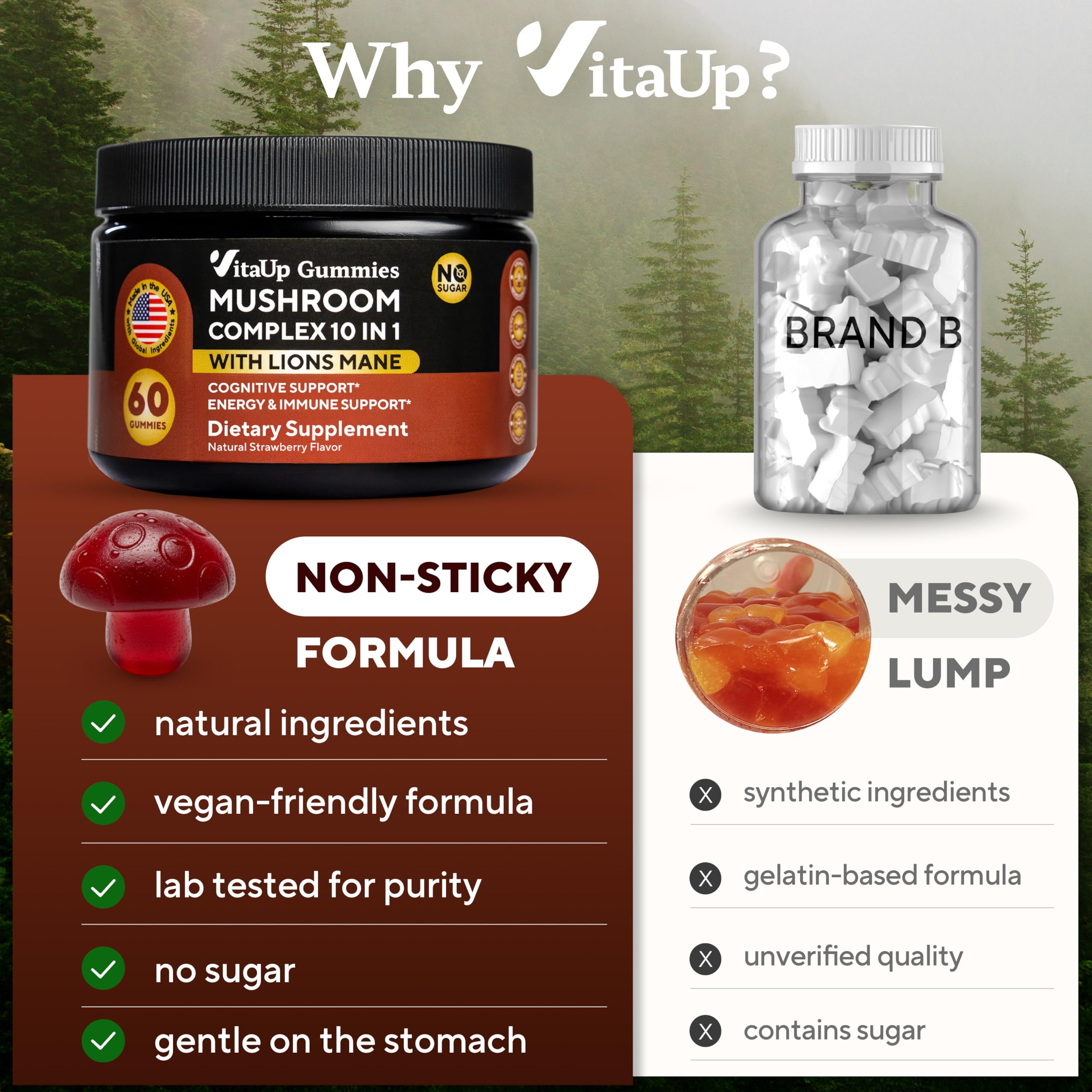 VitaUp gomitas integradas en una rutina matinal para energía