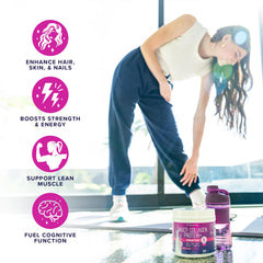 Vitauthority batido con el producto, ejemplo de consumo diario.