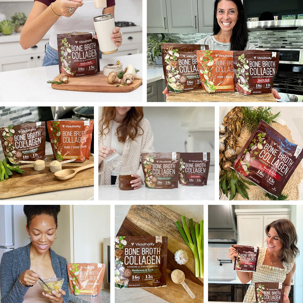 Vitauthority Sin azúcares ni sabores artificiales, opción limpia.