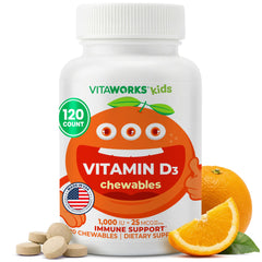 VitaWorks frasco delante mostrando etiqueta clara y beneficios
