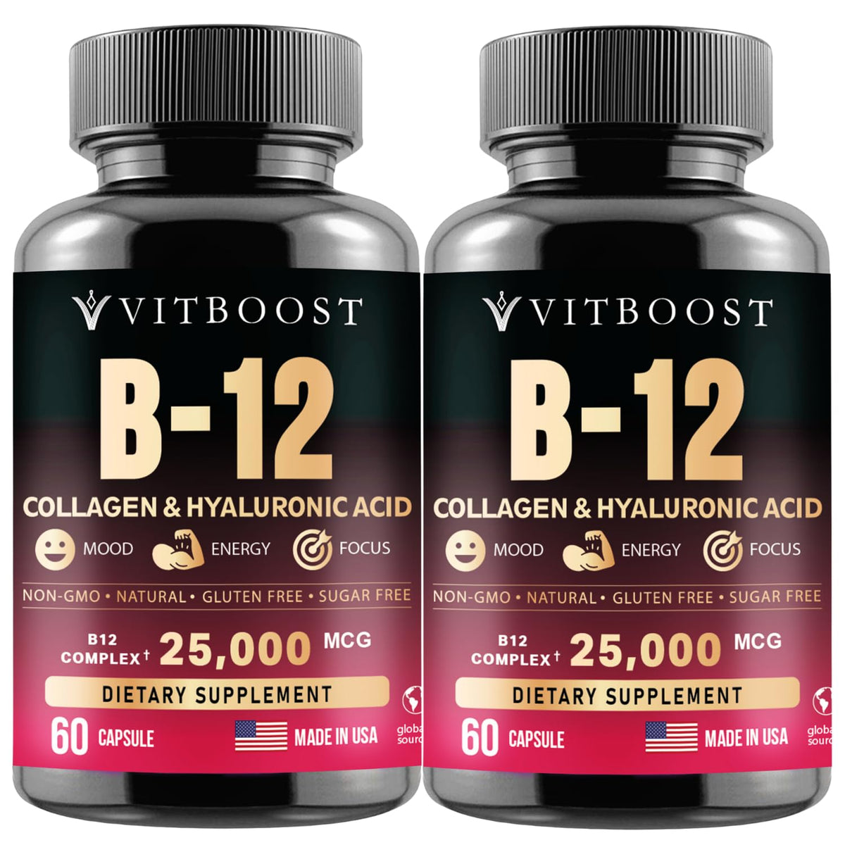 VITBOOST envase frontal mostrando etiqueta y beneficios visibles