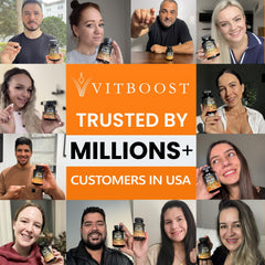 VITBOOST en escena de estilo de vida saludable transmitiendo bienestar