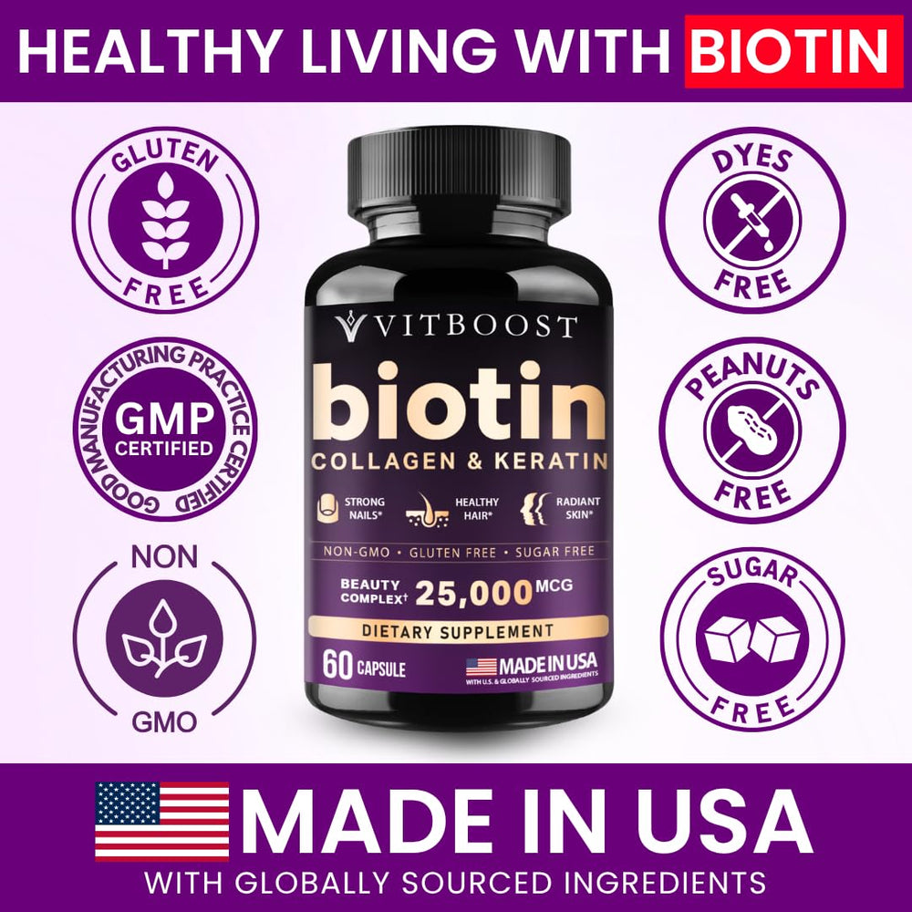 VITBOOST etiqueta abierta con lista de ingredientes y certificaciones