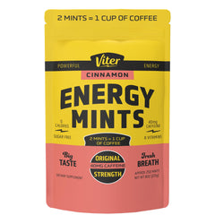 Viter Energy bolsa delante con sabor canela y rápido impulso